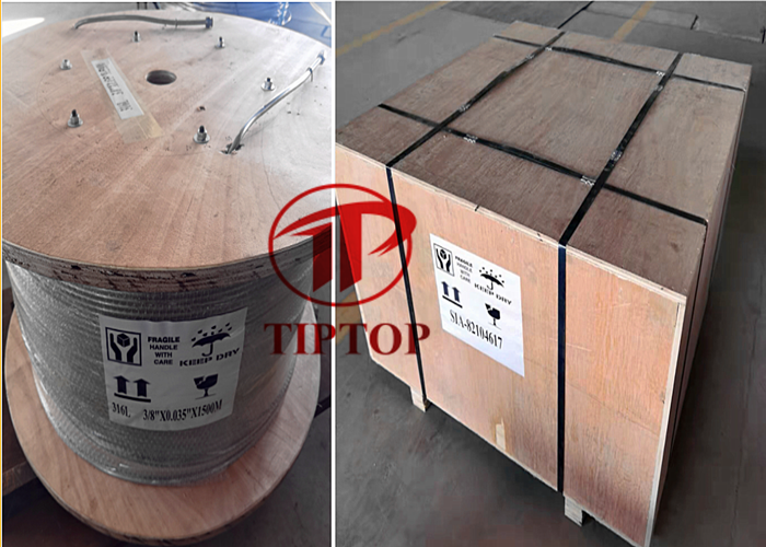 Stainless Steel Alloy Steel Control Line Downhole Tube With High Quality are Ready for Shipment